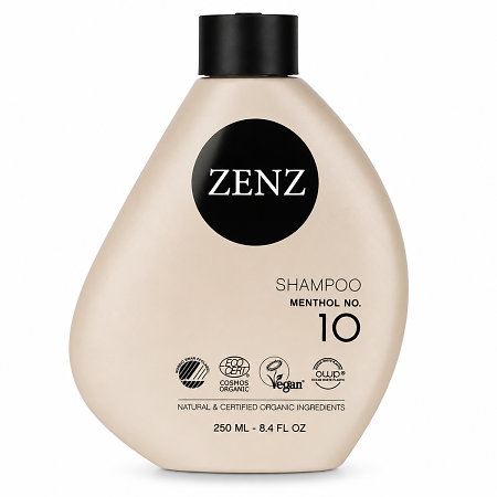 ZENZ Organic Menthol Shampoo No. 10 šampon s mentolem pro jemné a mastné vlasy