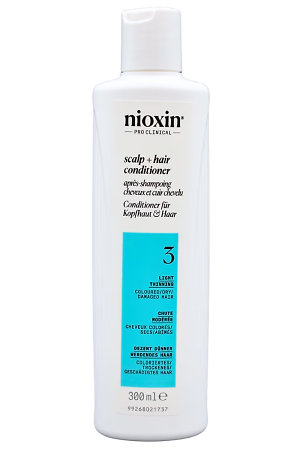 Nioxin System 3 Scalp + Hair Conditioner revitalizační kondicionér pro jemné vlasy