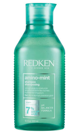 Redken Amino-Mint Shampoo Erfrischendes Shampoo für fettiges Haar