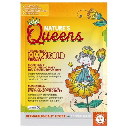Diet Esthetic Nature's Queens Marygold Soothing & Moisturizing Mask zklidňující pleťová maska