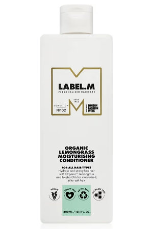 label.m Organic Lemongrass Moisturising Conditioner hydratačný kondicionér s výťažkami z citrónovej trávy