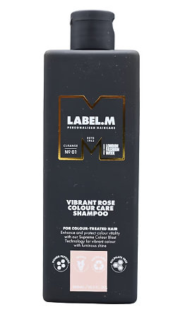 label.m Vibrant Rose Colour Care Shampoo šampon pro péči o barvu