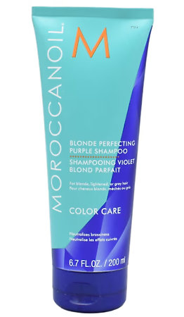 MoroccanOil Color Care Blonde Perfecting Purple Shampoo violettes Shampoo gegen Gelbtöne