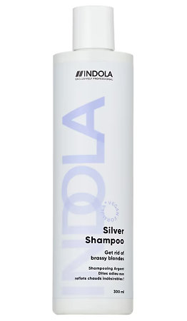 Indola Silver Shampoo Vegan Lila Shampoo für blondes Haar