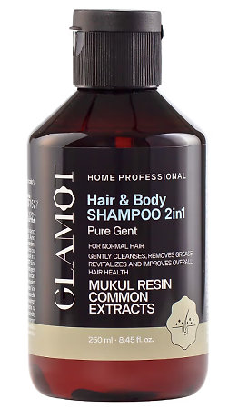 Glamot Pure Gent Hair & Body Shampoo 2in1 2-in-1 Haarshampoo und Duschgel für Männer