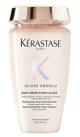 Kérastase Gloss Absolu Bain Creme Hydra Glaze rozjasňující šampon pro husté a krepaté vlasy
