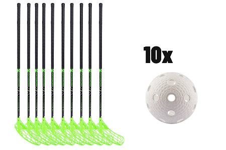 Oxdog 10x ULTRAFORCE 30 + balls Florbalová sada
