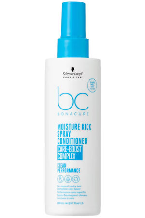 Schwarzkopf Professional Bonacure Moisture Kick Moisture Kick Spray Conditioner Care-Boost Complex bezoplachový sprej pre hydratáciu