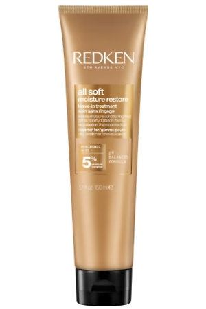 Redken All Soft Moisture Restore Leave-In Treatment leave-in care for nourishing dry hair