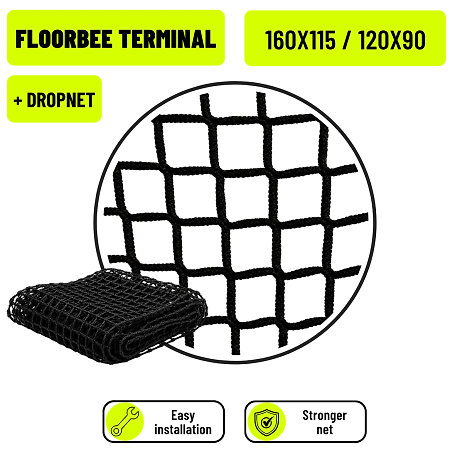 FLOORBEE TERMINAL Net and Dropnet Floorball net and dropnet