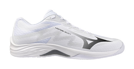 Mizuno LIGHTNING SELECT White/Black/Ultimate Gray Sálová obuv