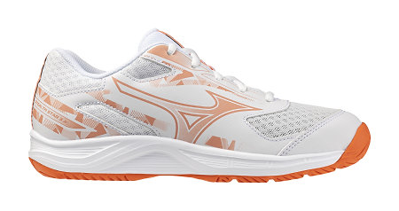 Mizuno STEALTH STAR 3 Jr. White/Desert Flower Sálová obuv
