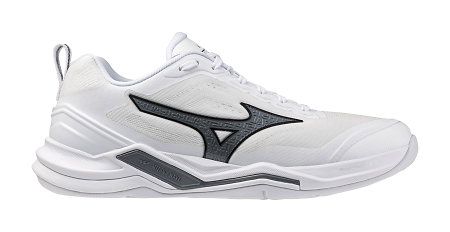 Mizuno WAVE STEALTH ELITE White/Metallic Gray Sálová obuv