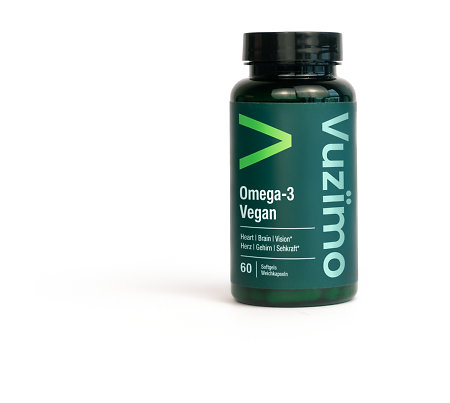 Vuzïmo Omega-3 Vegan Doplnok stravy s Omega-3