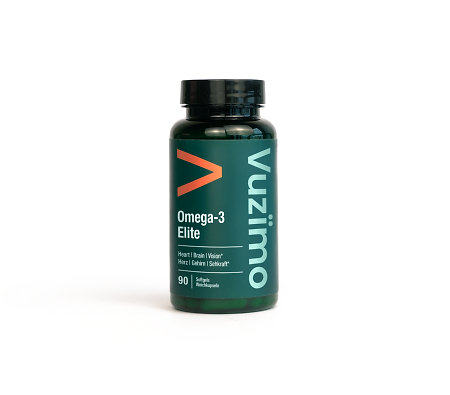 Vuzïmo Omega-3 Elite Doplněk stravy s Omega-3
