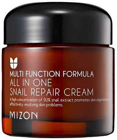 MIZON All in One Snail Repair Cream skin cream with a high content of snail extract