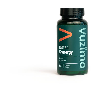 Vuzïmo Osteo Synergy Doplnok stravy s obsahom vápnika, vitamínu D3, K2 MK-7