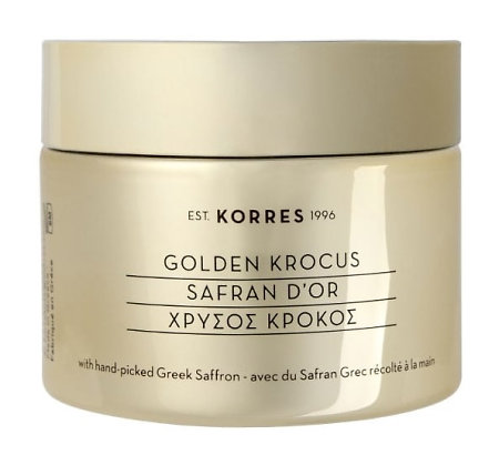 Korres Golden Krocus Hydra-Filler Plumping Cream omladzujúci, spevňujúci a liftingový krém pre zrelú pleť