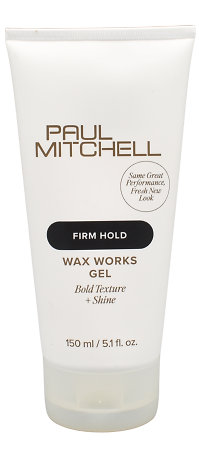 Paul Mitchell Firm Hold Wax Works Gel Styling gel for texture, definition and shine