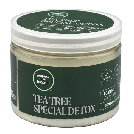 Paul Mitchell Tea Tree Detox Salt Scrub foaming scalp scrub