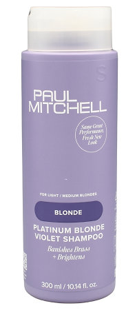 Paul Mitchell Platinum Blonde Shampoo fialový šampón pre neutralizáciu žltých tónov blond vlasov