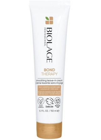 Biolage Bond Therapy Smoothing Leave-In Cream bezoplachová starostlivosť pre nadmerne poškodené vlasy