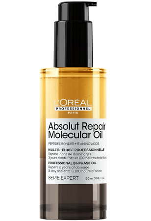L'Oréal Professionnel Série Expert Absolut Repair Molecular Oil Concentrated bi-phase oil for damaged hair