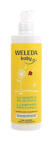 Weleda Shampoo and Shower Gel nechtíkový umývací krém a šampón