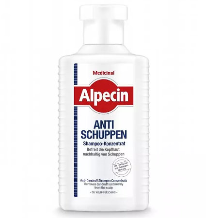 Alpecin Medicinal Anti-Dandruff Shampoo koncentrovaný šampón proti lupinám