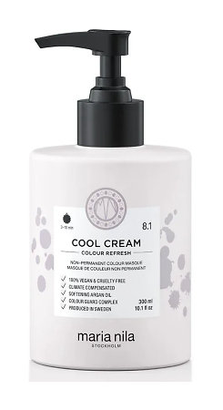 Maria Nila Colour Refresh Cool Cream 8.1 vyživujúce tónovacie maska