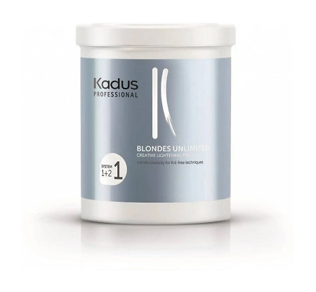 Kadus Professional Blondes Unlimited Creative Lightening Powder zosvetľujúci prášok pre techniky voľných rúk