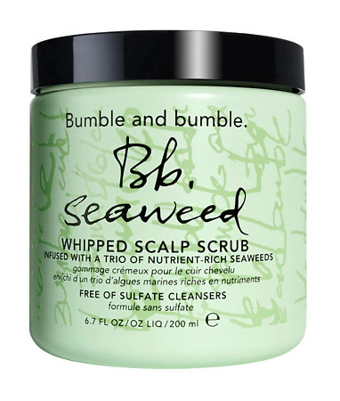 Bumble and bumble Seaweed Whipped Scalp Scrub jemný peeling na pokožku hlavy s morskou soľou a riasami