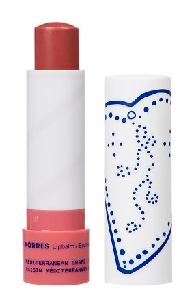 Korres Lipbalm Mediterranean Grape tónovacie balzam na pery