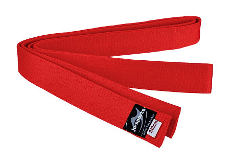 Ju-Sports Martial Arts Belt Red Martial Arts Belt