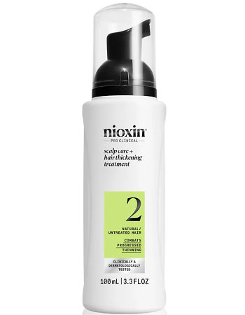 Nioxin Scalp Treatment 2 Leave-in-Pflege für sichtbar dünner werdendes feines Haar