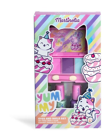 Martinelia Yummi Eyes & Nails Kit Kinder-Set mit Lidschatten und Nagellacken