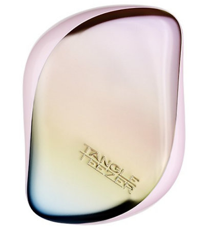 Tangle Teezer Compact Styler Pearlescent Matte Chrome kompaktná kefa na vlasy