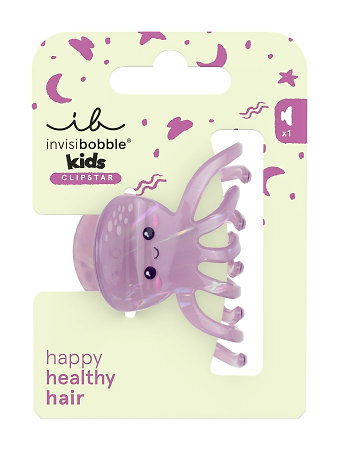 Invisibobble Kids Clipstar Kids Octopus Splash Kinder-Haarclip in Oktopus-Form