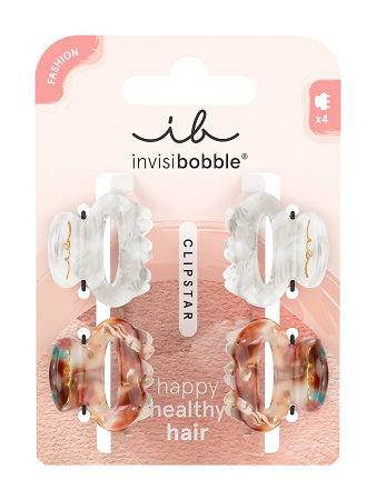 Invisibobble Clipstar Petit Bijoux elegant clips for small hair strands