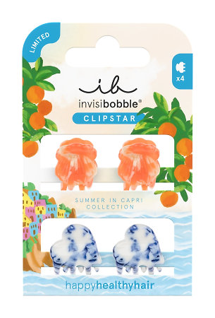 Invisibobble Set Sic Mediterranean Minis summer set of mini hair clips
