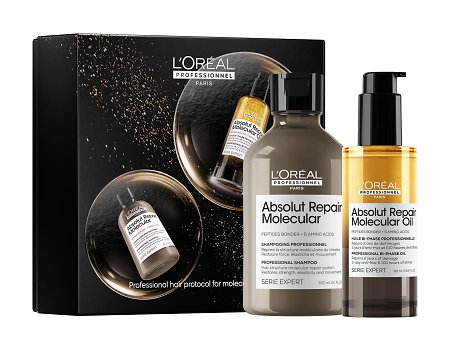 L'Oréal Professionnel Série Expert Absolut Repair Molecular Duo Gift Set repairing gift set for severely damaged hair