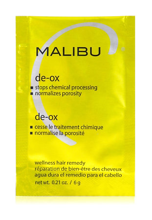 Malibu C De-Ox Wellness Hair Remedy care to stop the effect of chemical processes