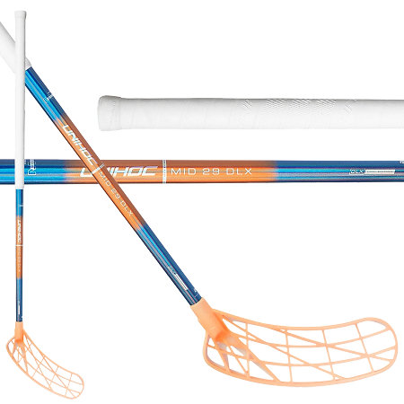 Unihoc LAB CONCEPT MID 29 DLX OVAL EDT Florbalová palica