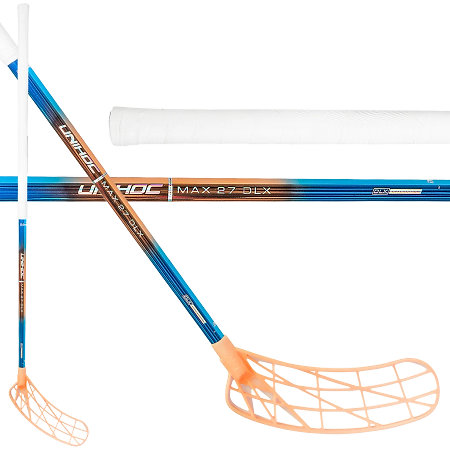 Unihoc LAB CONCEPT MAX 27 DLX OVAL EDT Florbalová palica