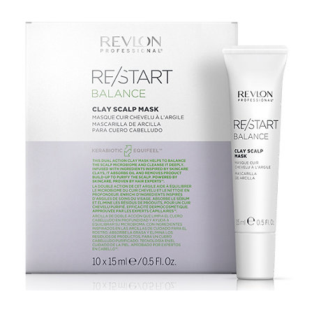 Revlon Professional RE/START Balance Clay Scalp Mask jílová maska na pokožku hlavy