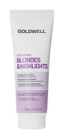 Goldwell Dualsenses Blondes & Highlights Toning Purple Shampoo
