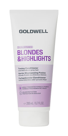 Goldwell Dualsenses Blondes & Highlights Toning Purple Conditioner 200