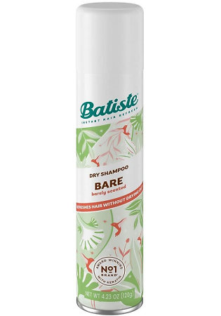 Batiste Bare Dry Shampoo suchý šampón s čistou vôňou