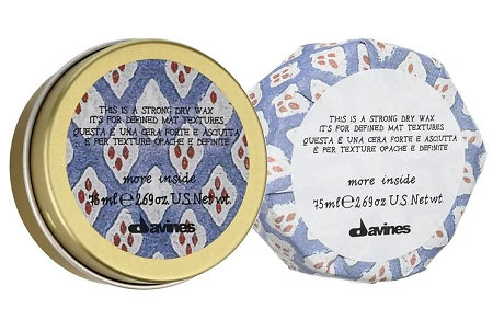 Davines More Inside Strong Dry Wax extra silný vosk na vlasy