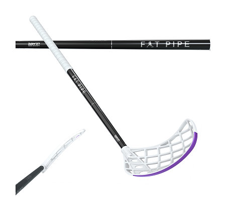 Fat Pipe RAW 27 SILK SLICKS Floorball stick
